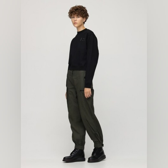 Alexander Mcqueen Genesis II Cotton Twill Cargo Pants - Picture 2 of 12
